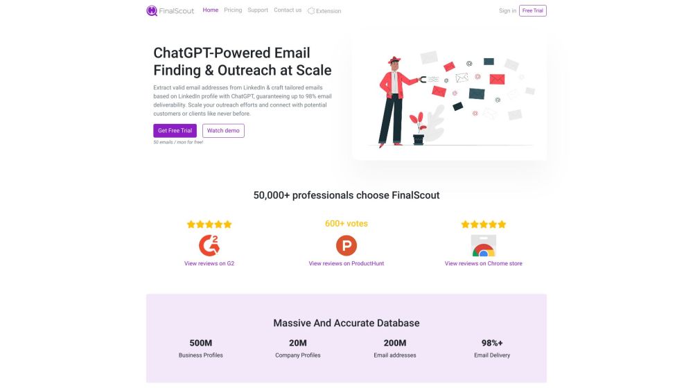 Finalscout Com website screenshot