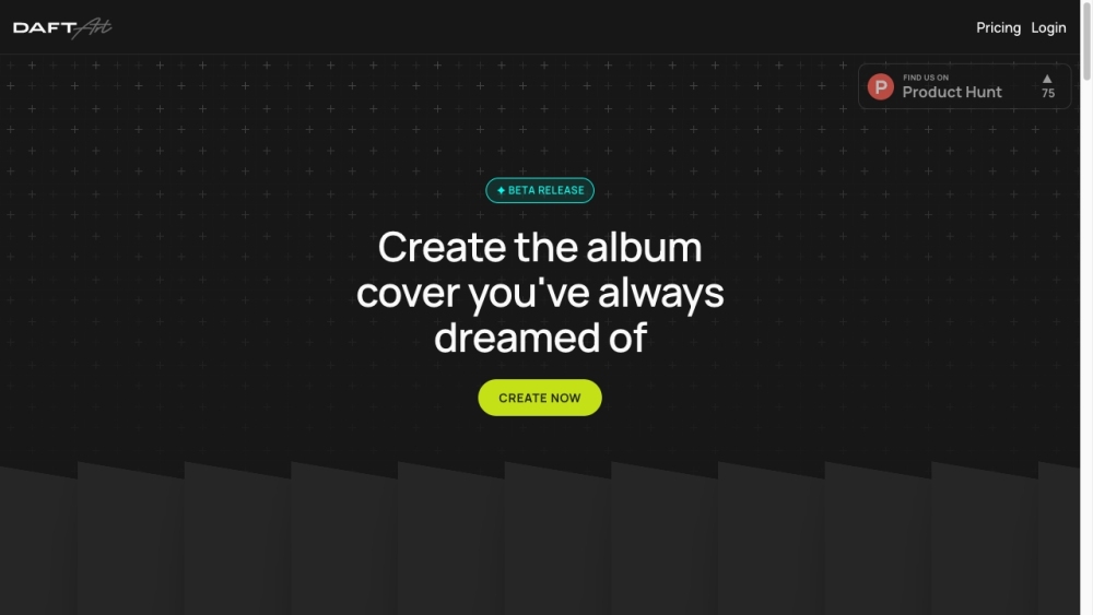 Daft Art website screenshot