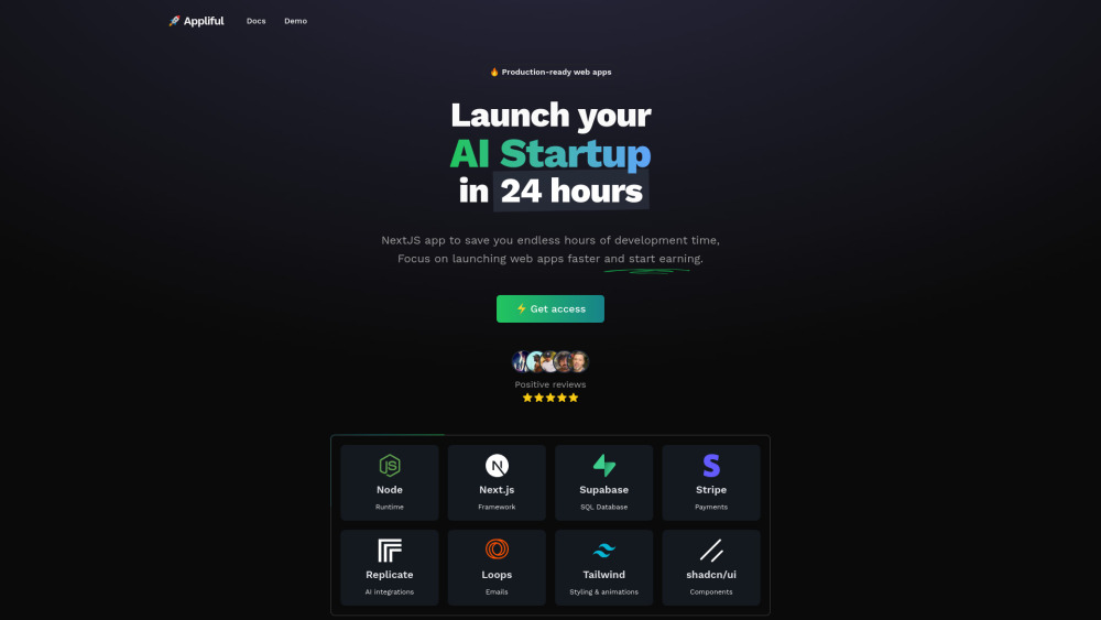 Appliful website screenshot