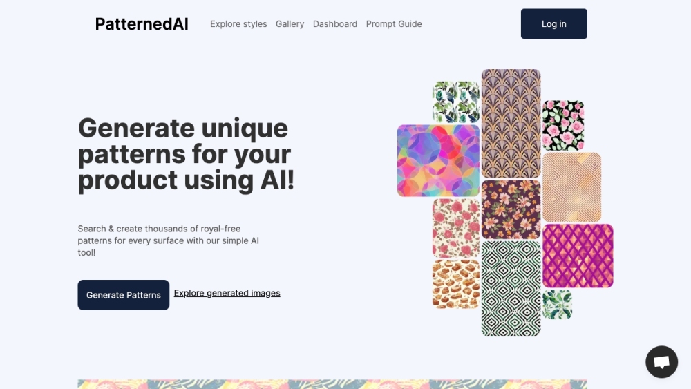 Patterned Ai website screenshot
