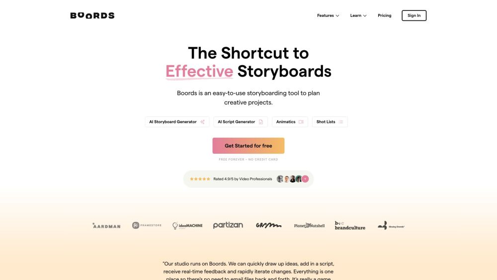 Boords Com website screenshot