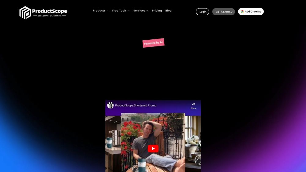 Productscope Ai website screenshot