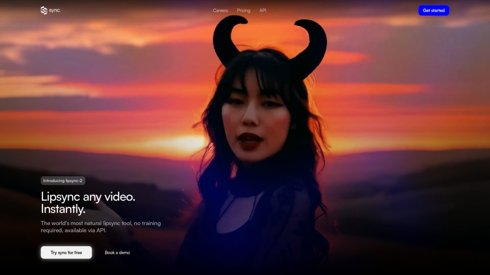 Sync So website screenshot