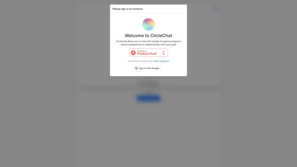 Circlechat website screenshot