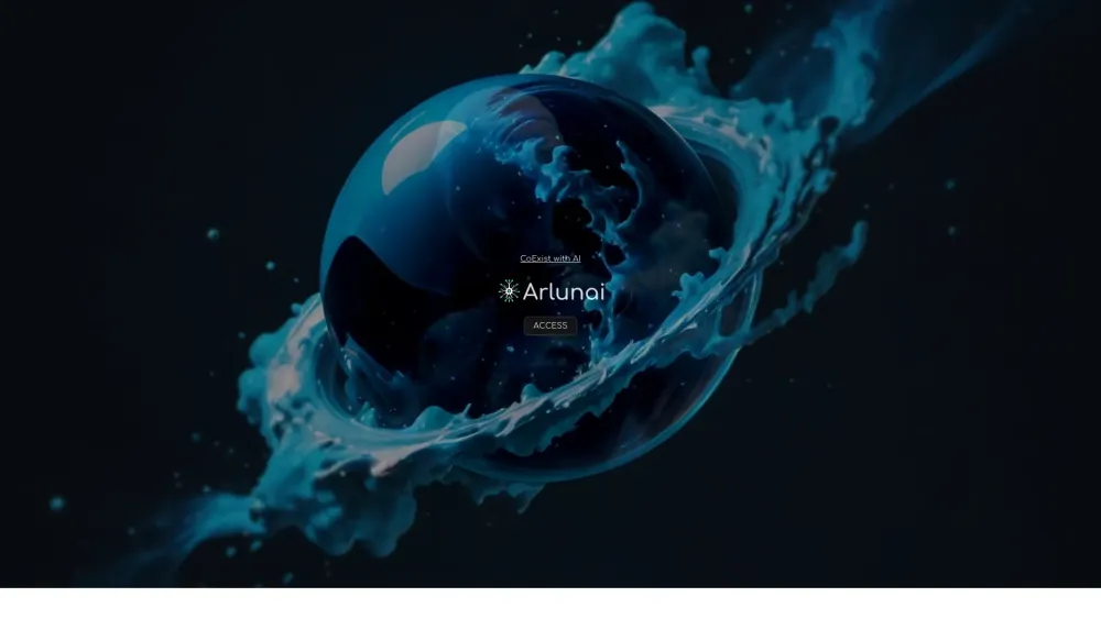 Arlunai website screenshot