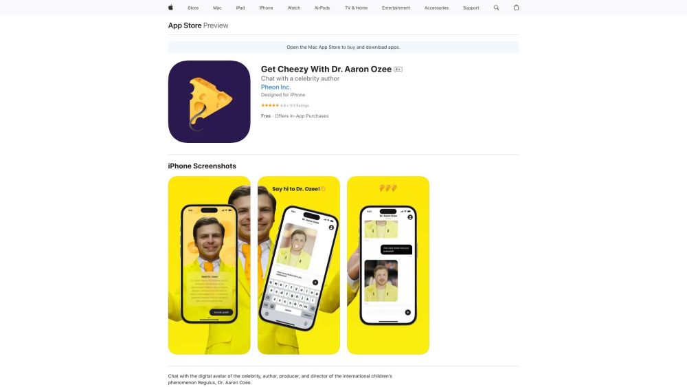 Get Cheezy With Dr Aaron Ozee website screenshot