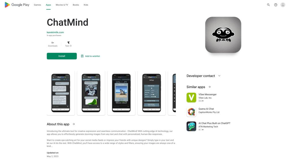 C website screenshot