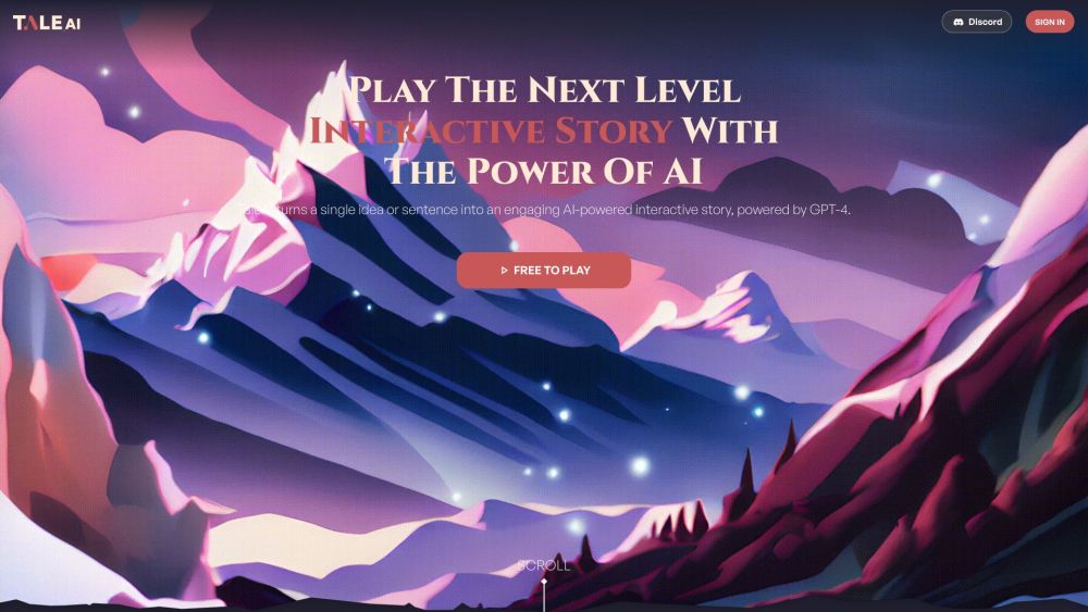 Taleai website screenshot