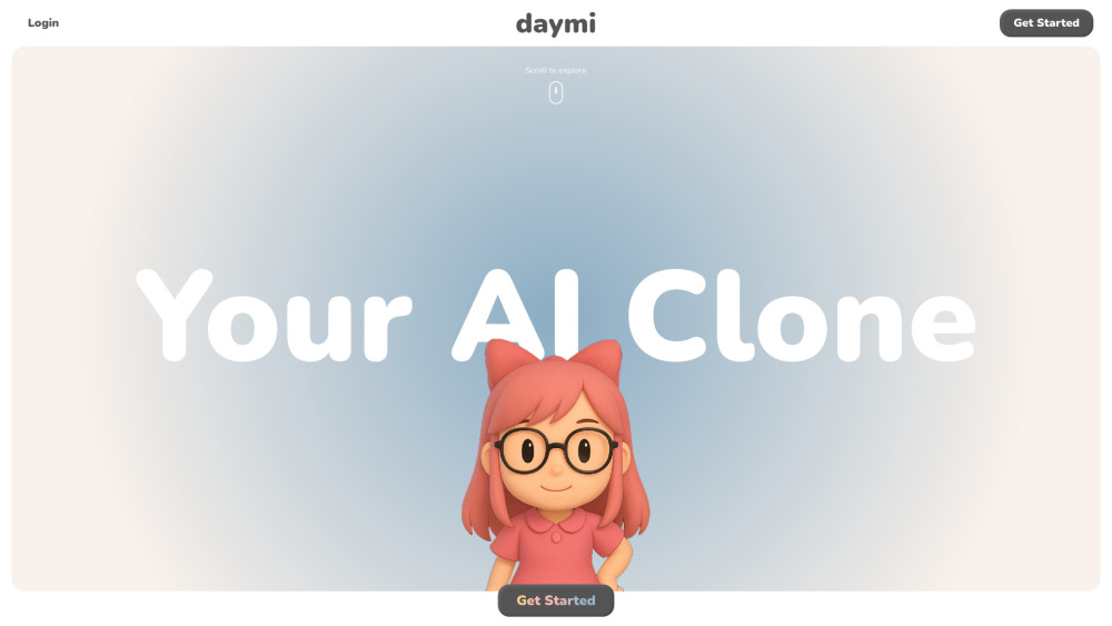 Daymi website screenshot