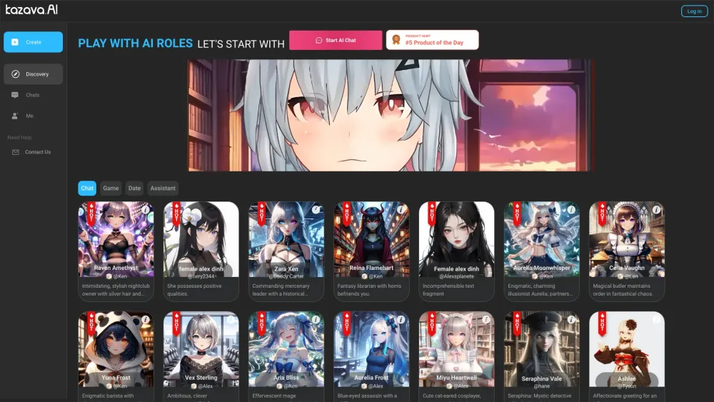 Kazava website screenshot