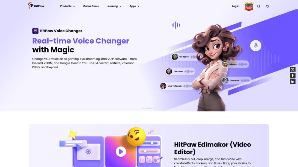 Hitpaw Com website screenshot