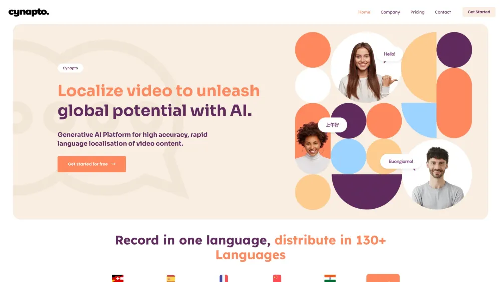 Cynapto Com website screenshot