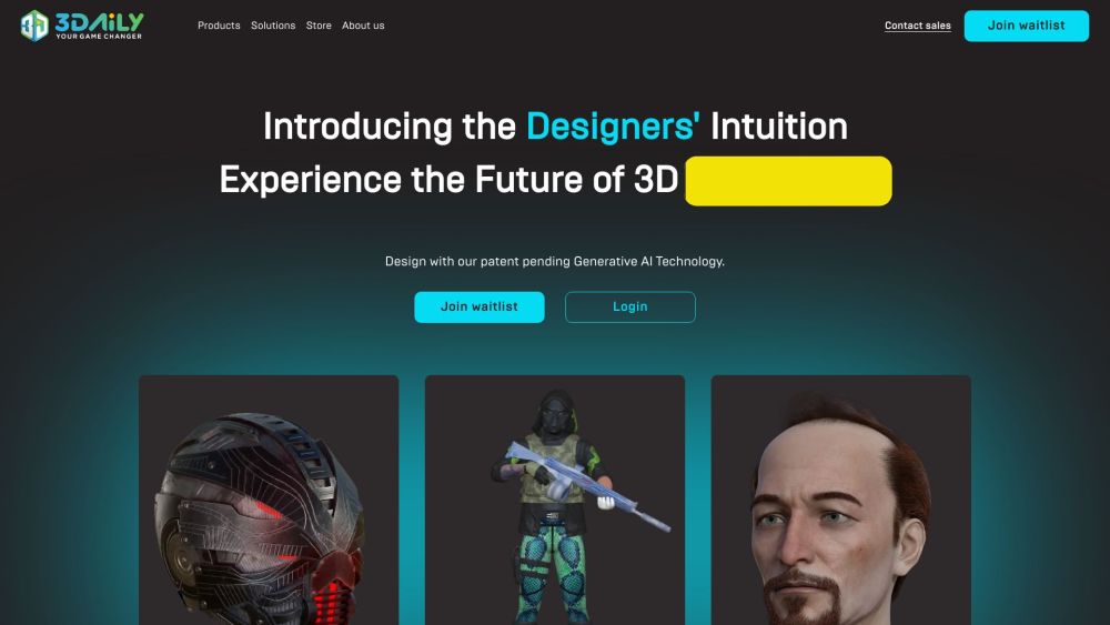 3Daily website screenshot