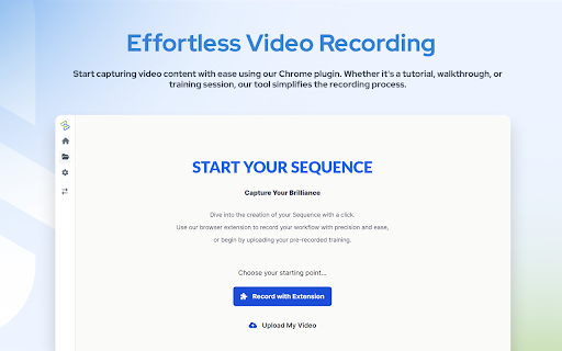 Adoptsequence Video Capture website screenshot