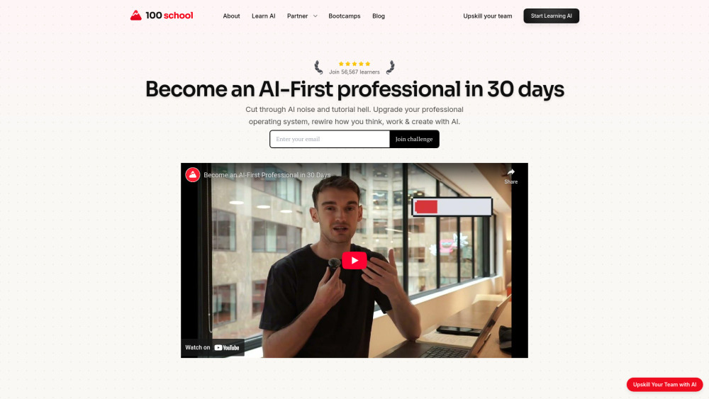 30Daysofai website screenshot