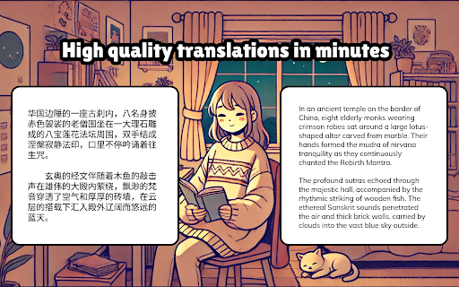 Webnovel Translator By Opennovel website screenshot