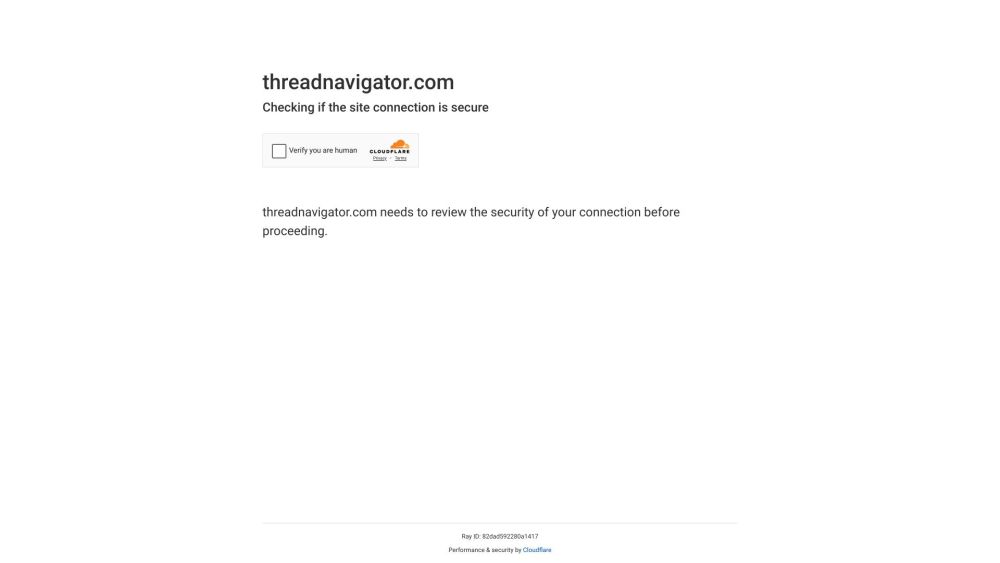 Thread Navigator website screenshot