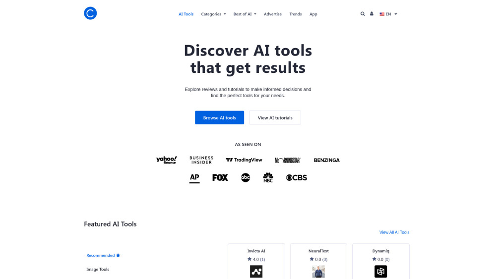 Critiqs Ai website screenshot
