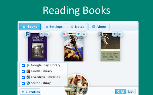 Tts Ebook Reader website screenshot