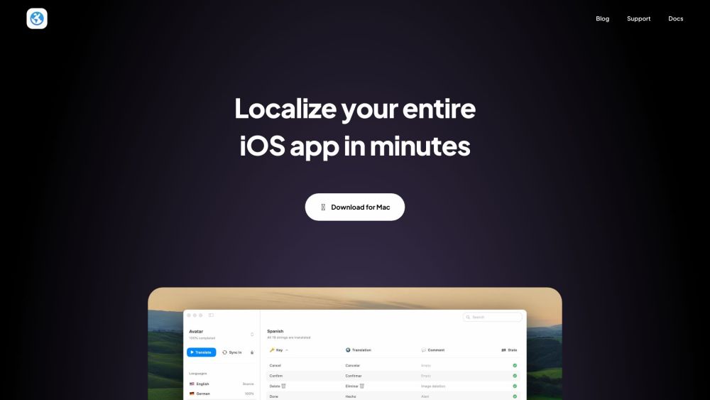 Globify website screenshot