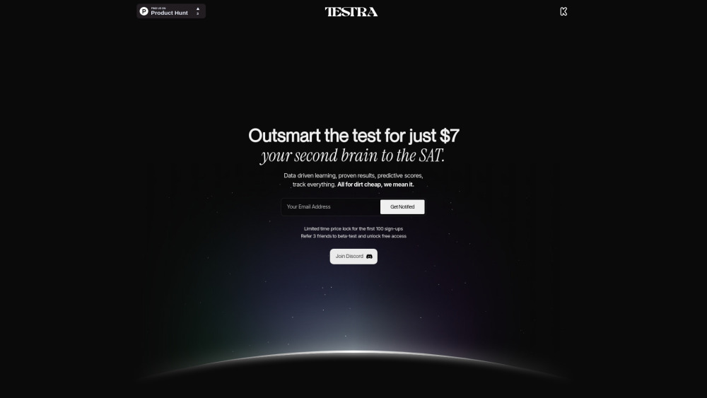 Testra website screenshot