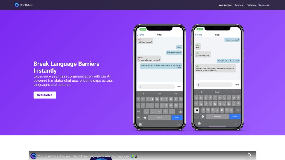 Chatculture website screenshot