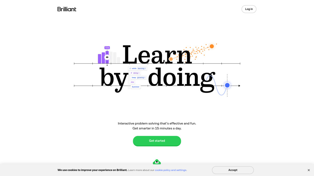 Brilliant website screenshot