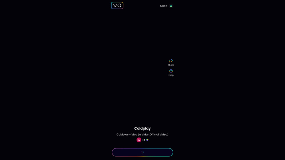 Vqstar Ai website screenshot