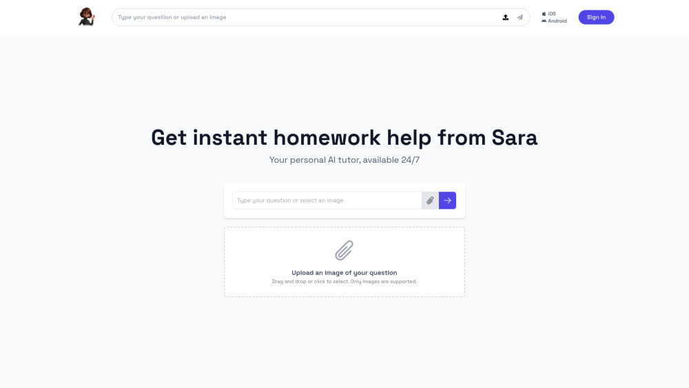 Sara - AI Tutor & Exam Planner logo