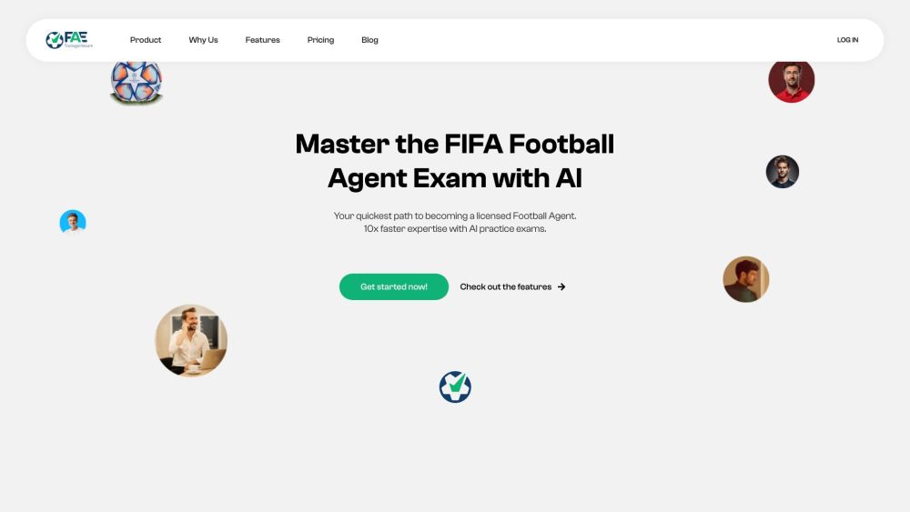 Footagentexam Com website screenshot