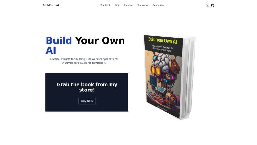 Build Your Own Ai website screenshot