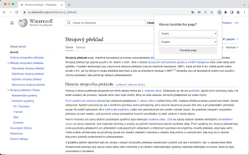 Translatelocally For Chrome website screenshot