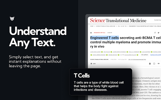 Explaintxt Ai Reading Assistant website screenshot