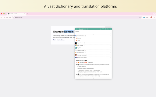 Saladict Pop Up Dictionary And Page Translator website screenshot