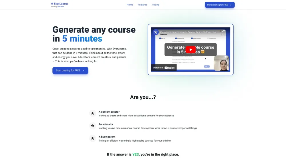 Everlearns Studio website screenshot