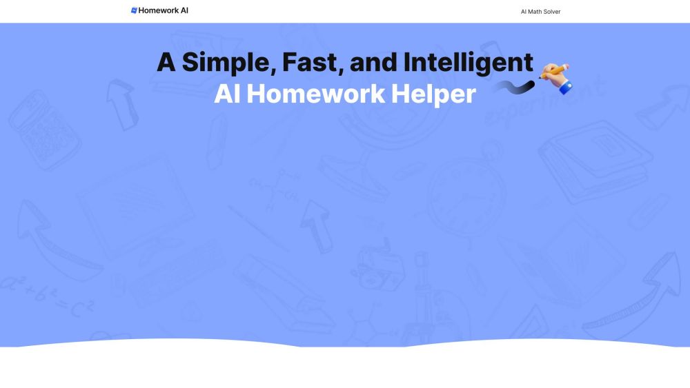 Homeworkai Ai website screenshot