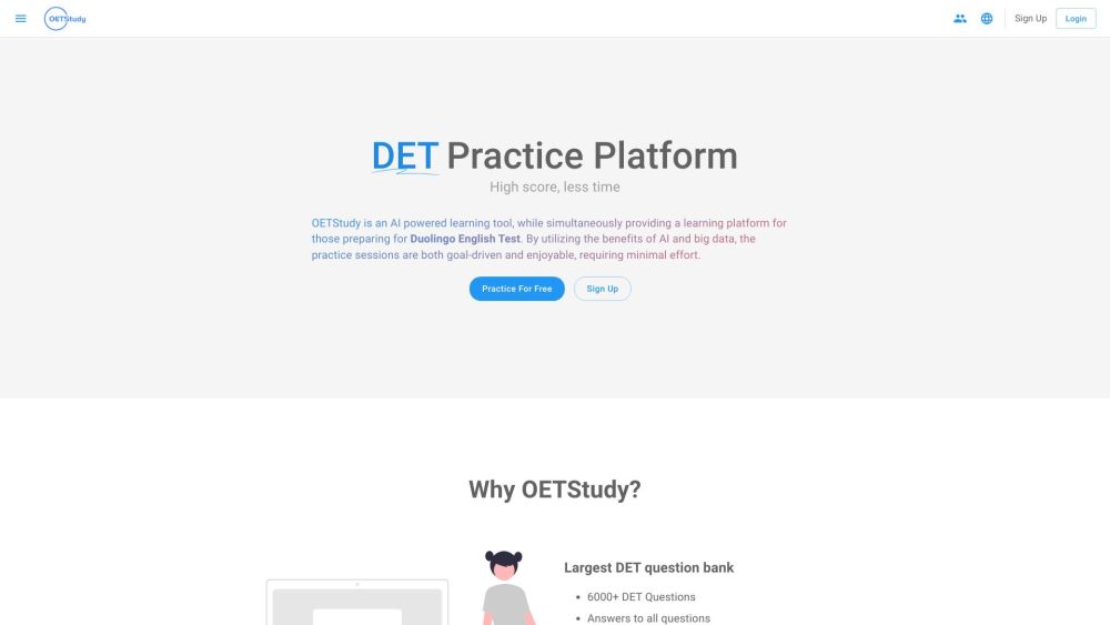 Oetstudy Com website screenshot