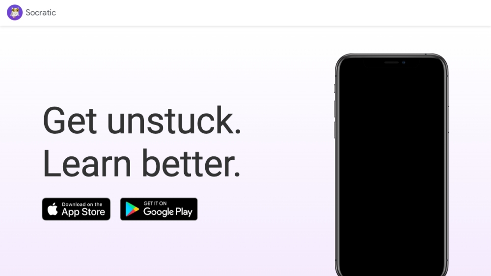 Socratic By Google website screenshot