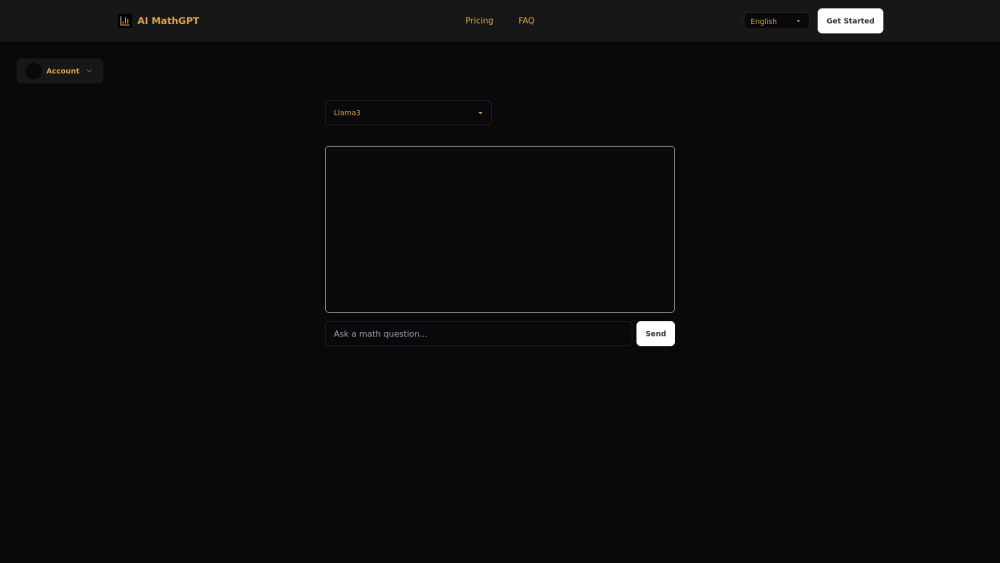 Ai Mathgpt website screenshot