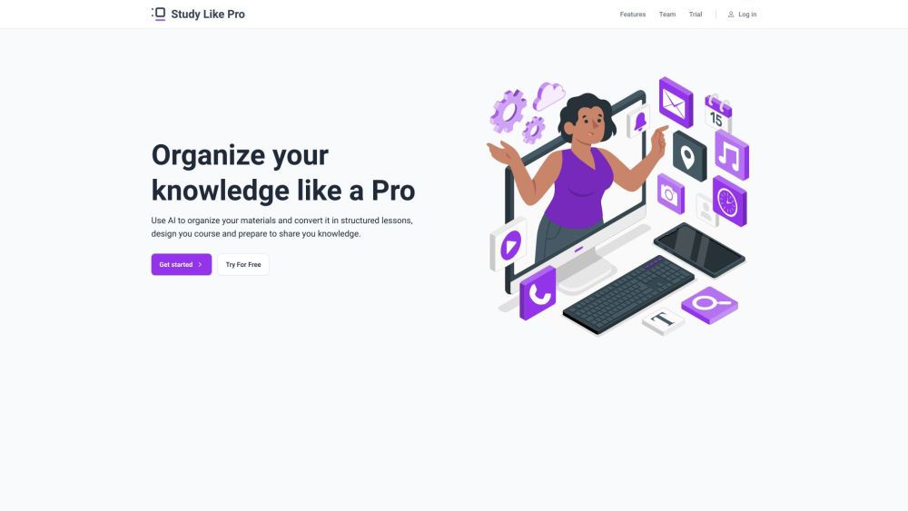 Study Like Pro website screenshot