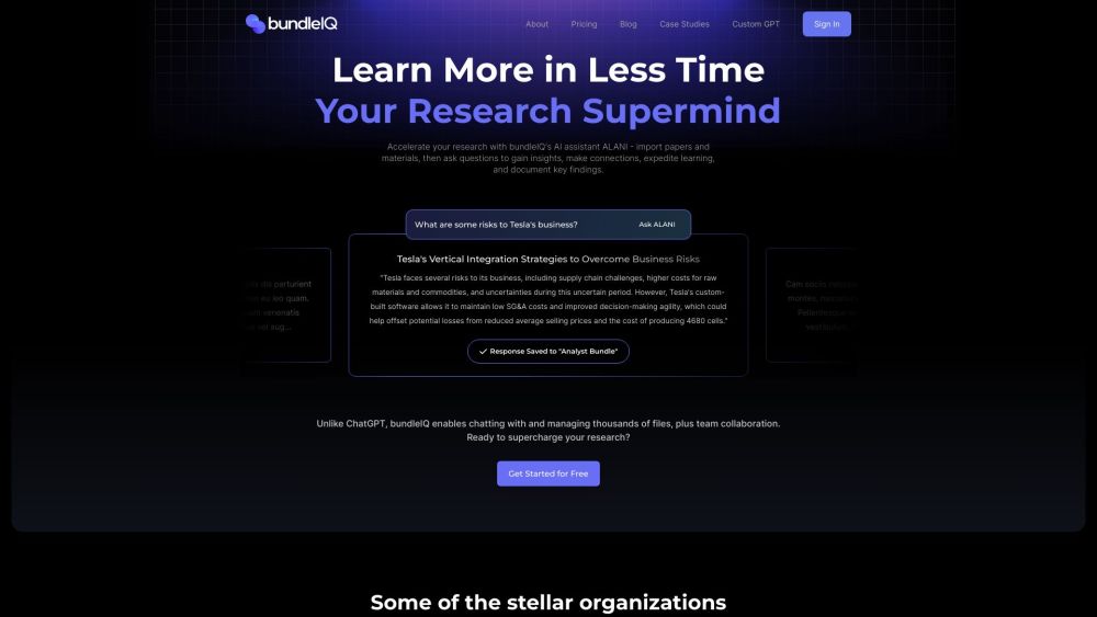 Bundleiq Com website screenshot