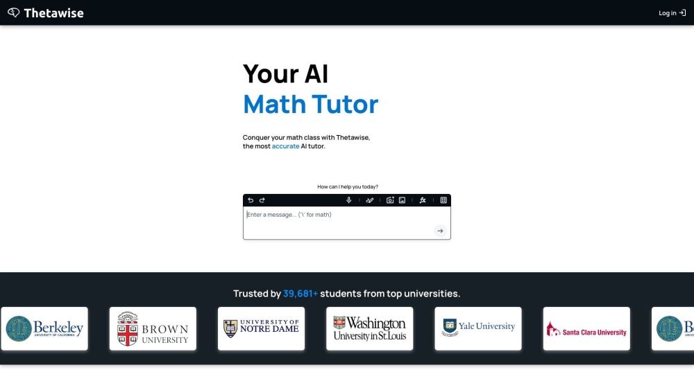 Thetawise website screenshot