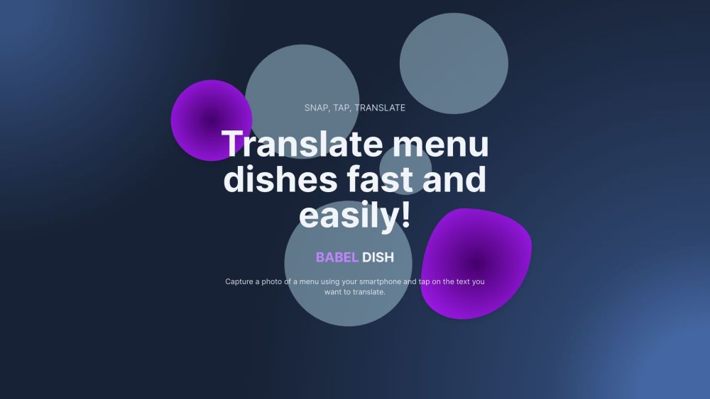 Babel Dish logo