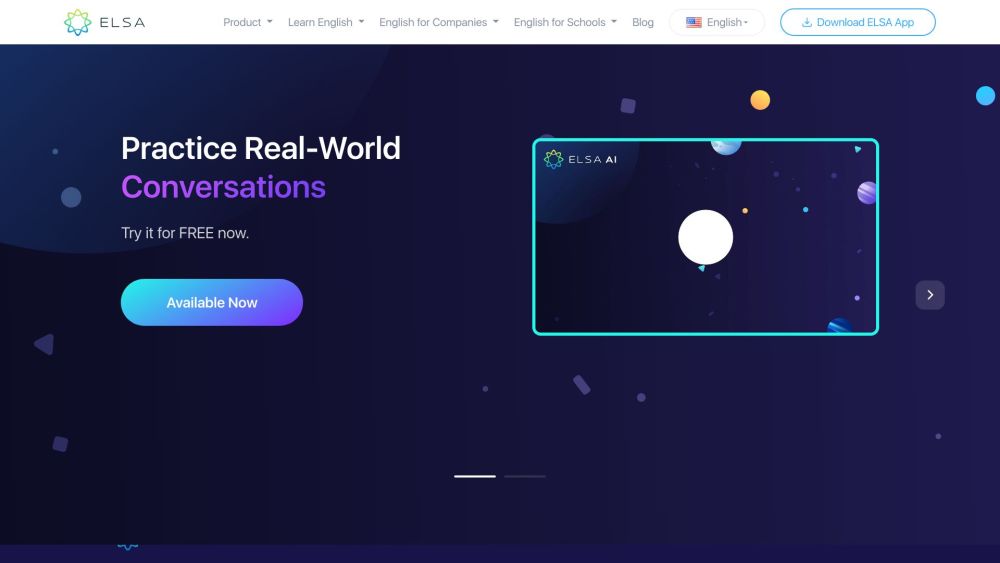 Elsaspeak Com website screenshot