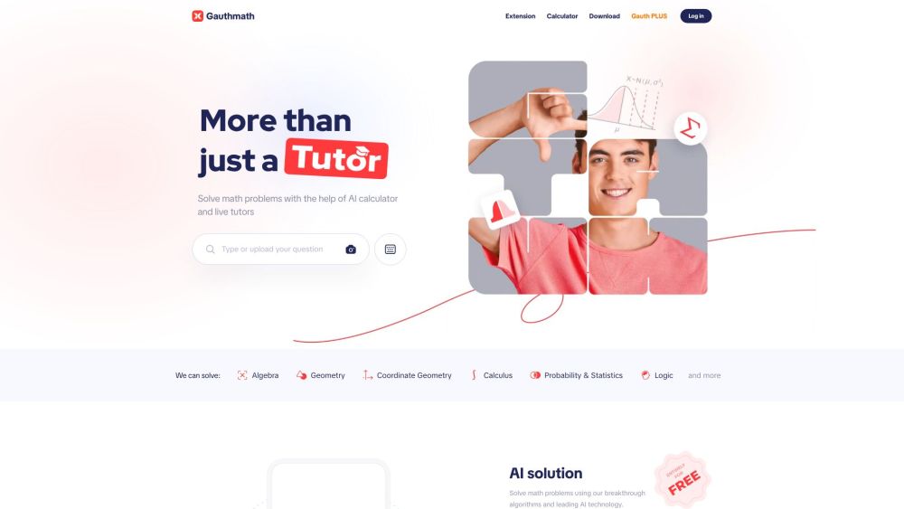 Gauthmath Com website screenshot