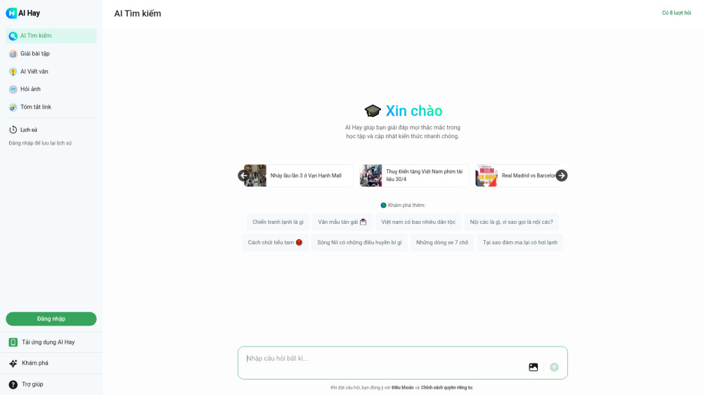 Ai Hay website screenshot