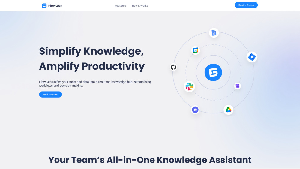 Flowgen website screenshot