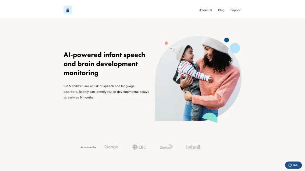 Babbly Co website screenshot