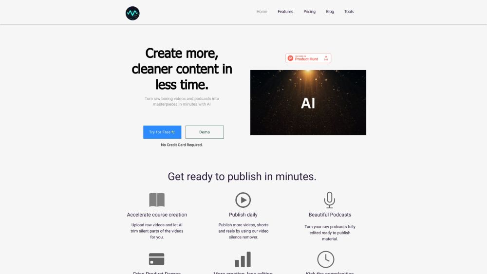 Snapy Ai website screenshot