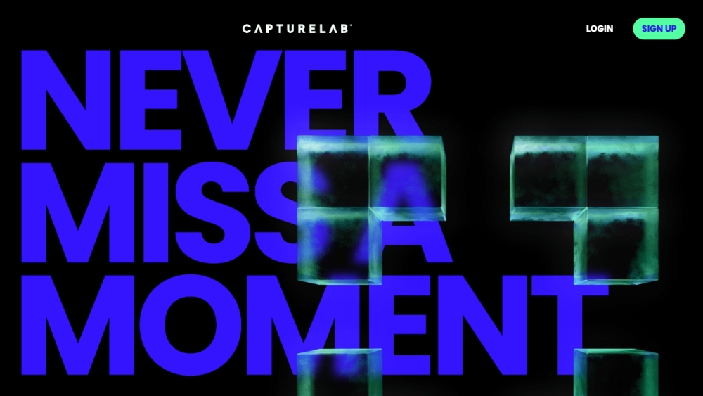 Capturelab website screenshot